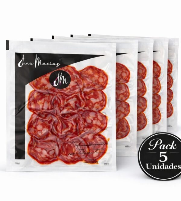 PACK CHORIZO IBERICO 50GR JUAN MACIAS 50GR 5 UNIDADES